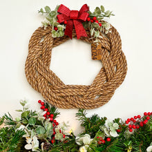 Load image into Gallery viewer, Personalised Manila 12" Wreath - Undressed