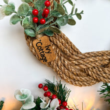 Load image into Gallery viewer, Personalised Manila 12" Wreath - Undressed