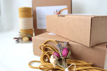 Load image into Gallery viewer, Personalised Macrame Wreath Craft Kit