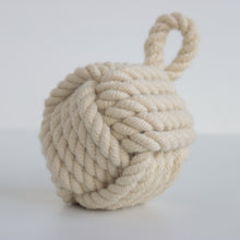 Load image into Gallery viewer, Premium Welsh Wool Rope Doorstop