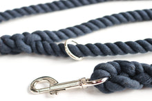 Load image into Gallery viewer, Navy Blue Dog Lead