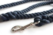 Load image into Gallery viewer, Navy Blue Dog Lead