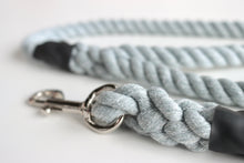 Load image into Gallery viewer, Silver Grey Dog Lead