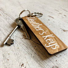 Load image into Gallery viewer, Personalised Key Fob