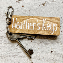 Load image into Gallery viewer, Personalised Key Fob