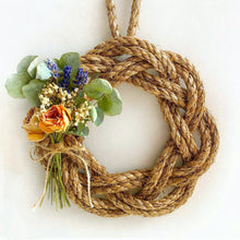 Load image into Gallery viewer, Personalised Manila Mini Wreath - Undressed