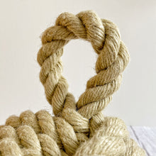 Load image into Gallery viewer, Personalised Poly-Hemp Rope Door Stop