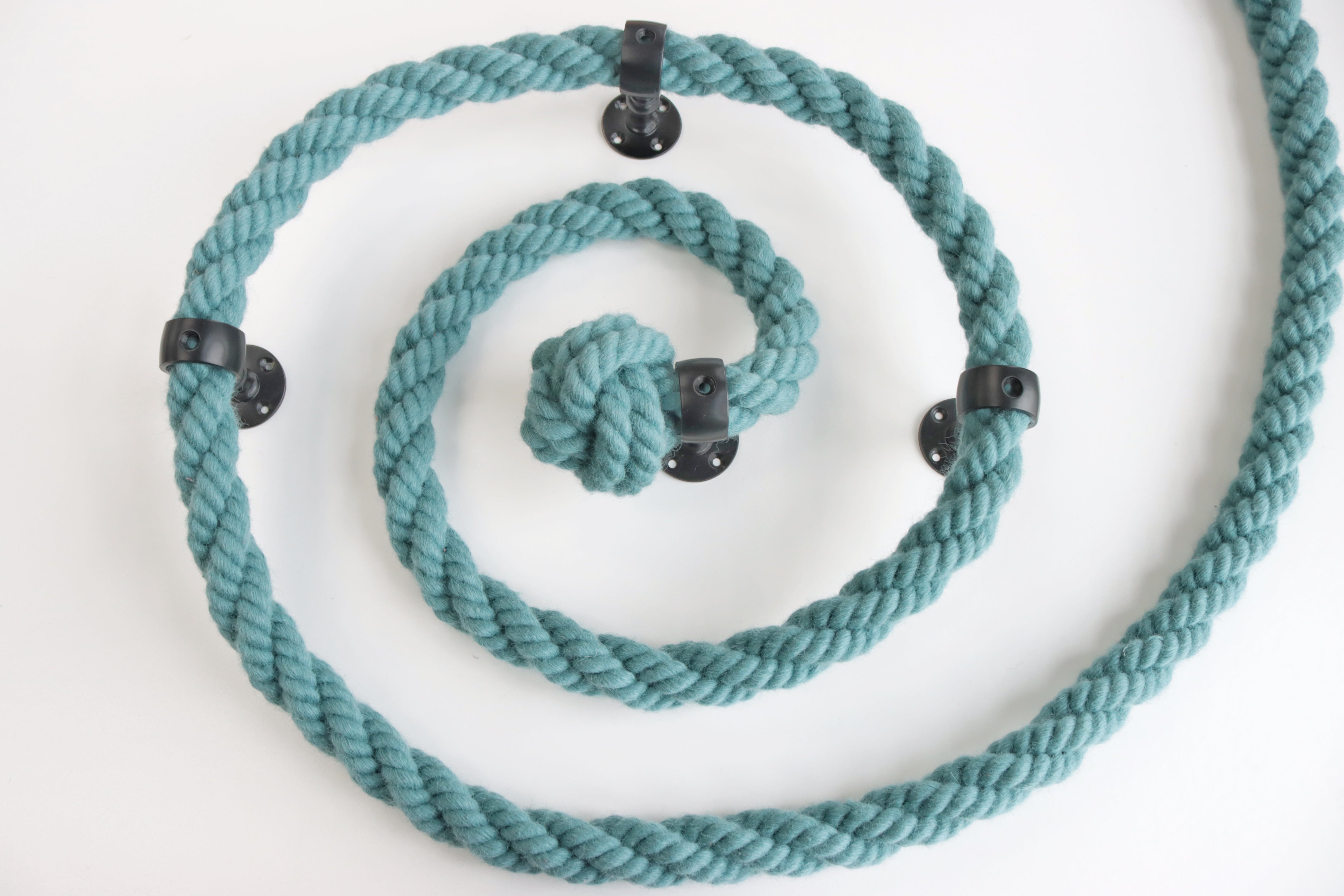 Chorister Ropes Wool Bannister Ropes | Stair Ropes | Handrails - Handmade in the UK ...