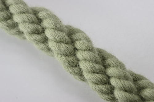 sage green bannister rope