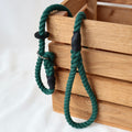 Forest Green Slip Collar Dog Lead