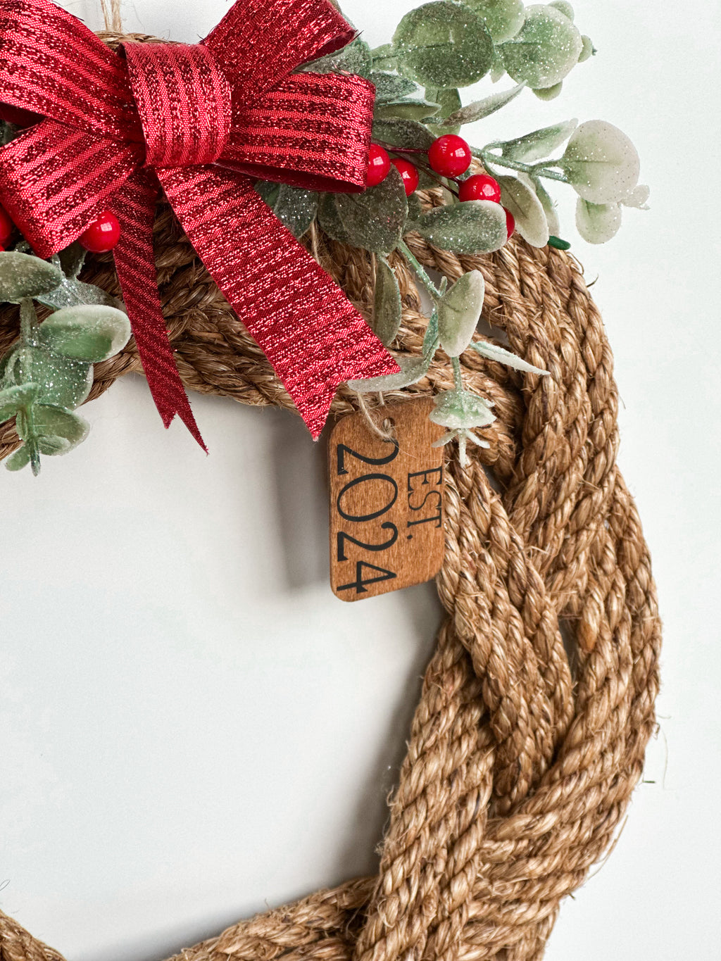 Manila 12" Wreath - Undressed