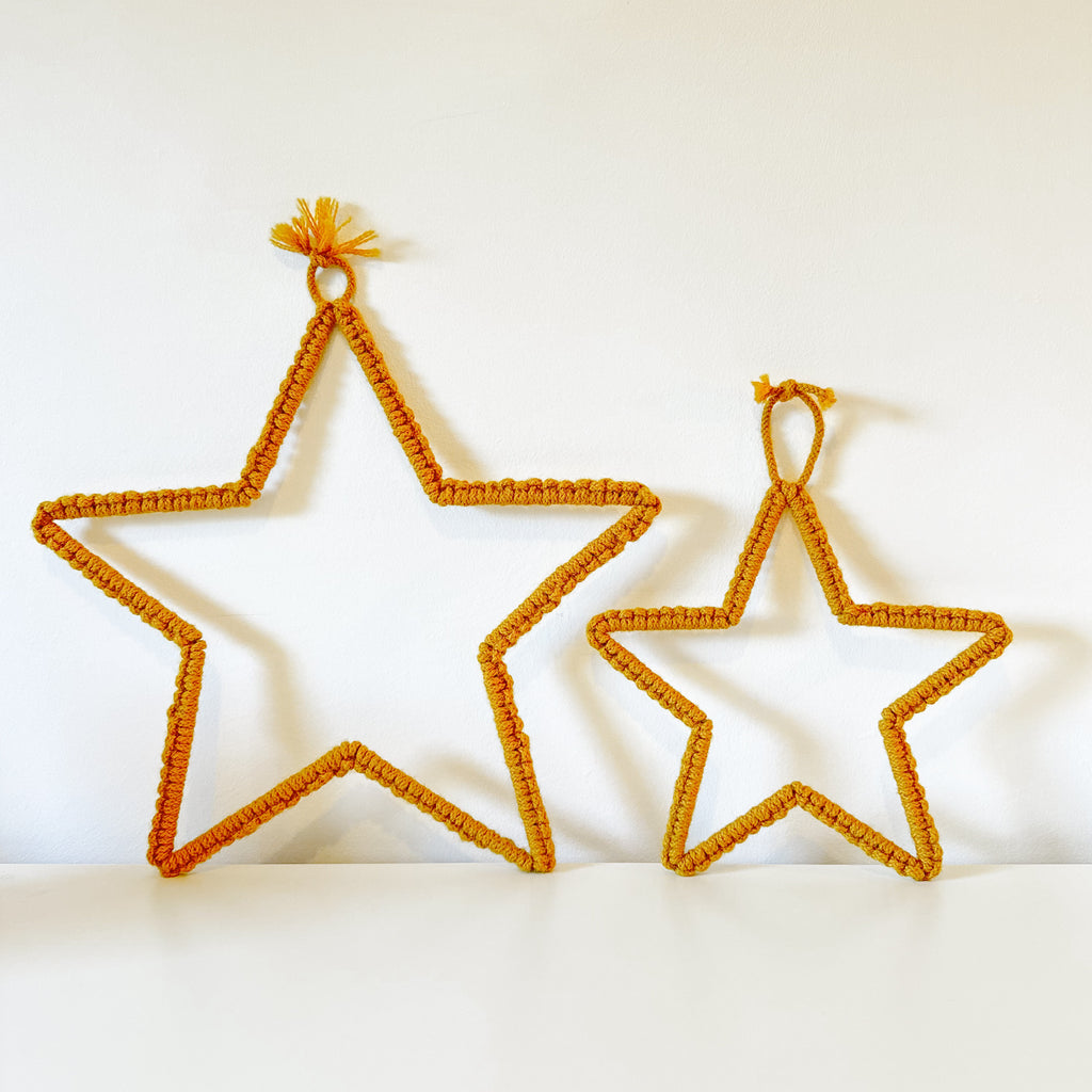 Macrame Star Wall Hanging - Large