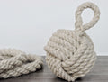 Personalised British Wool Rope Door Stop - Swaledale