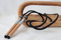 Vintage Handle Skipping Rope (Black Rope)