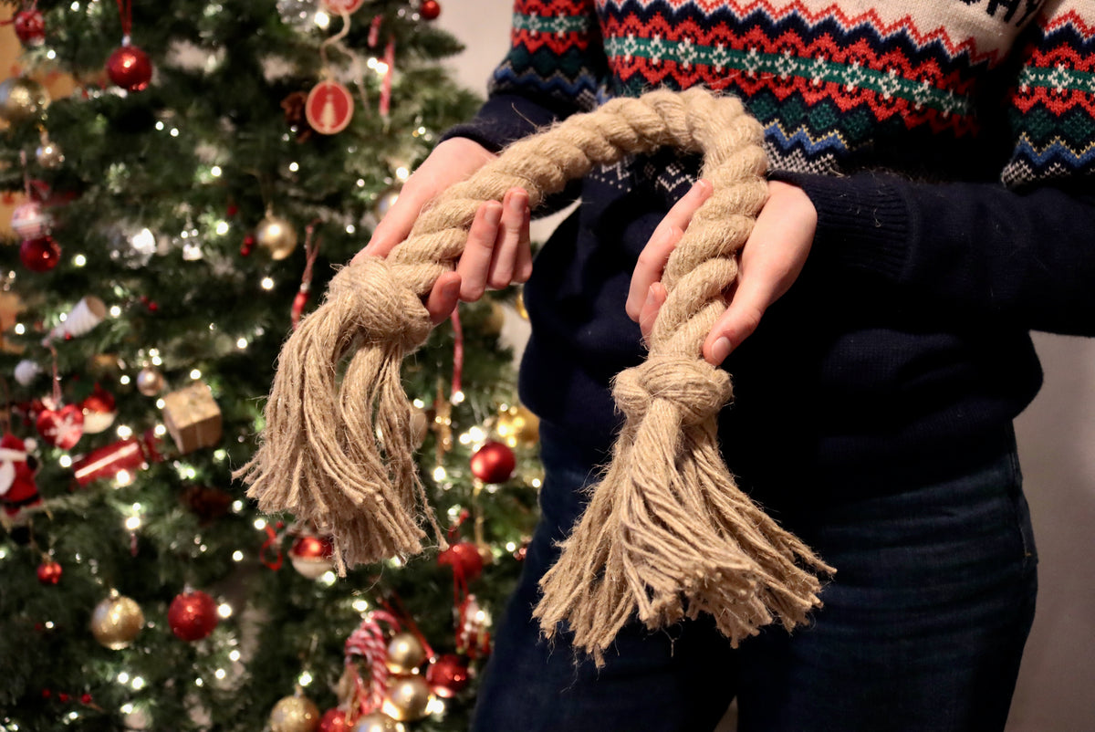 Natural Chunky Rope Chew Toy