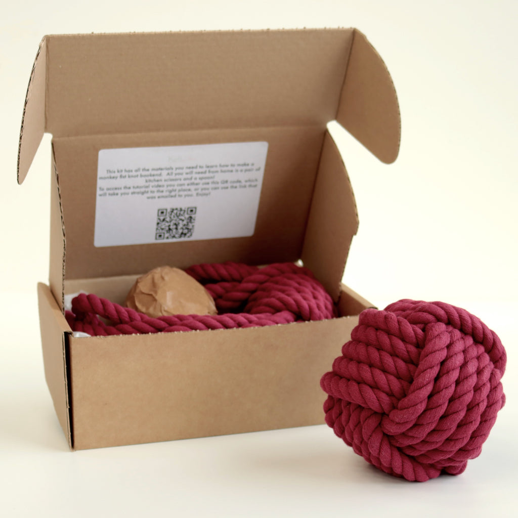 DIY Rope Knot Bookend Kit