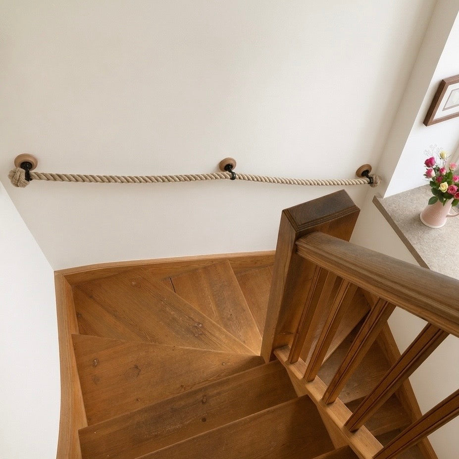 Natural Flax Bannister Rope