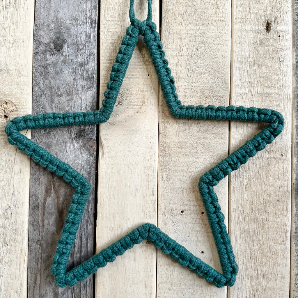 Cotton Macrame Star Wall Hanging