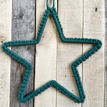 Load image into Gallery viewer, Cotton Macrame Star Wall Hanging
