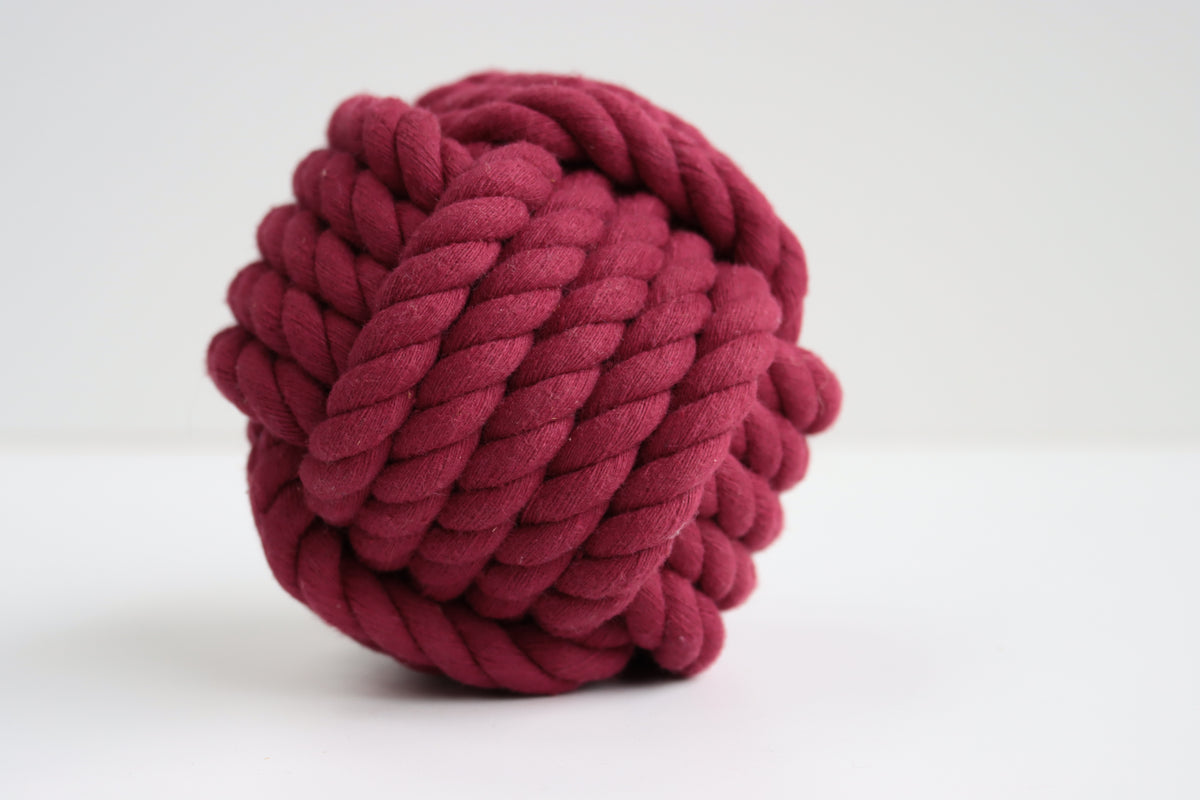 Coloured Cotton Rope Bookends