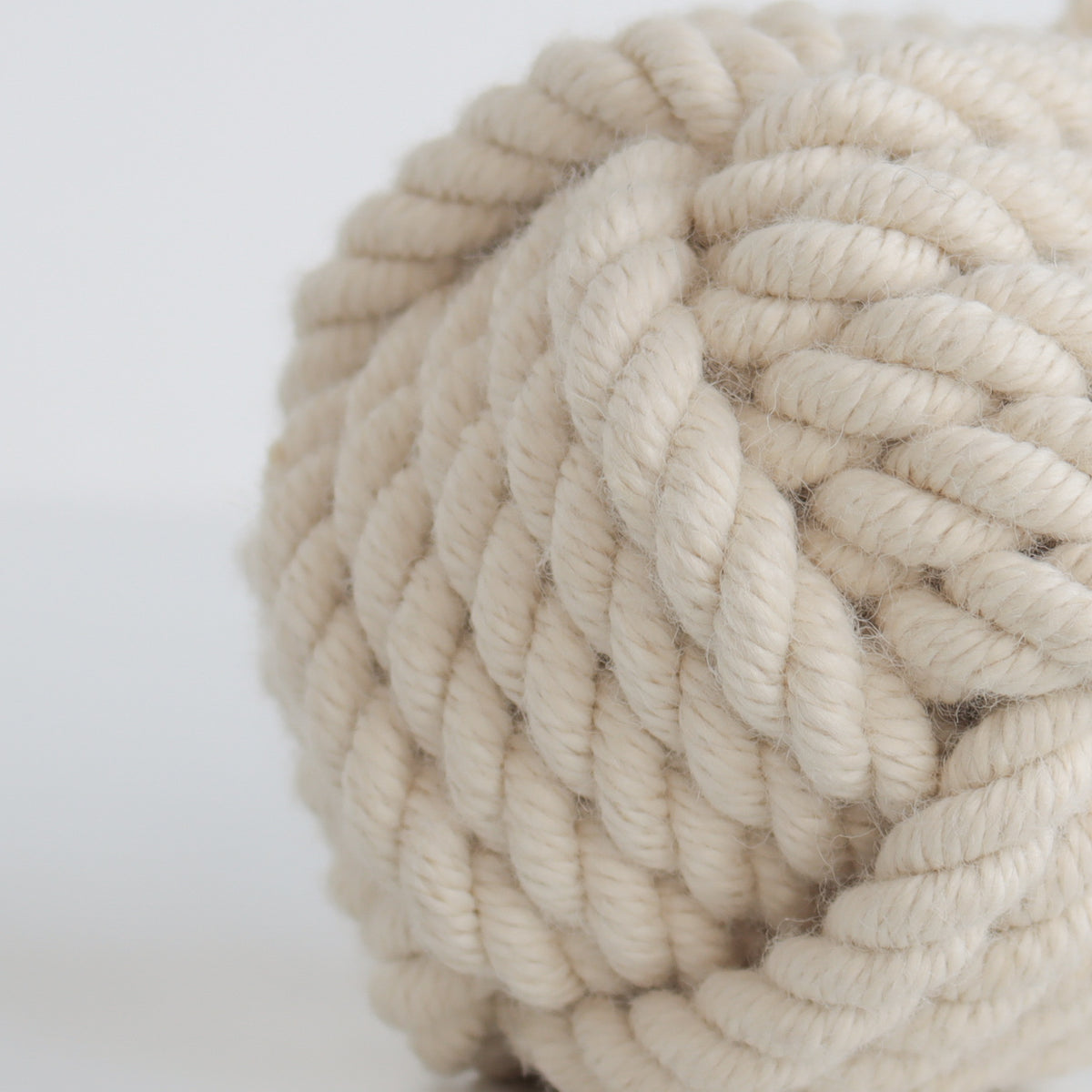 Premium Welsh Wool Rope Doorstop