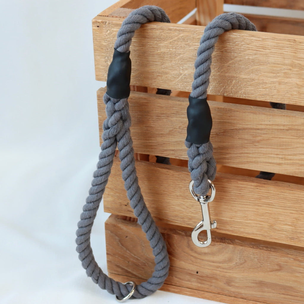 Slate Grey Dog Lead
