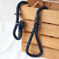 Navy Blue Slip Collar Dog Lead