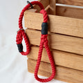 Red Slip Collar Dog Lead