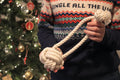 Monkey fist dog toy