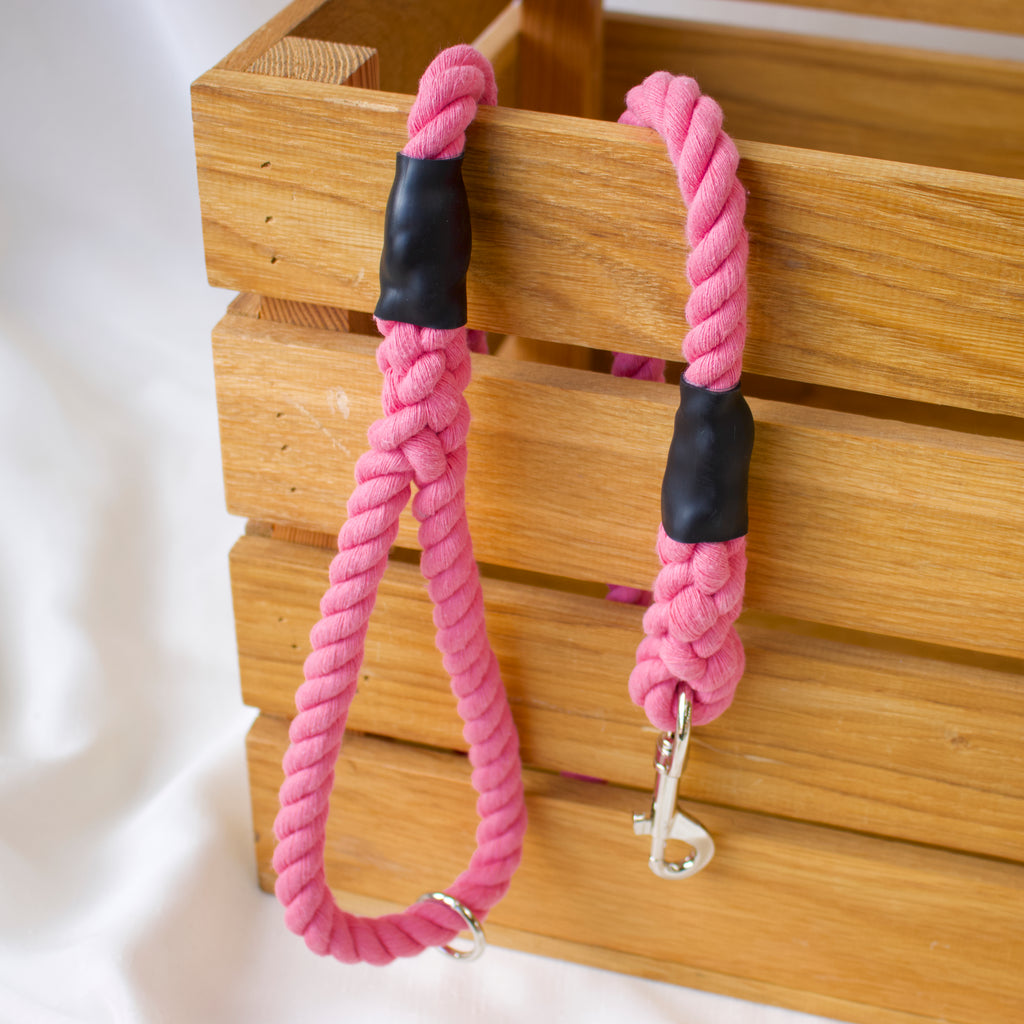 Rose Pink Dog Lead