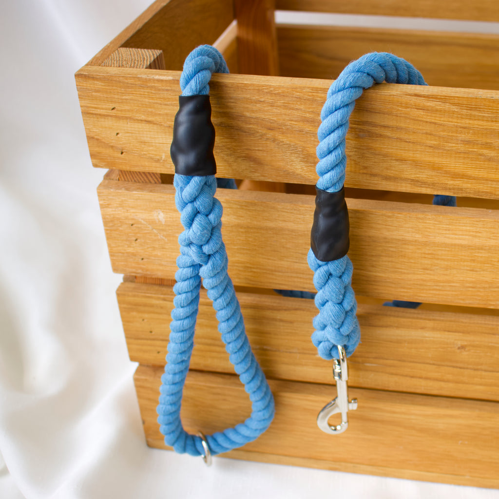 Sky Blue Dog Lead