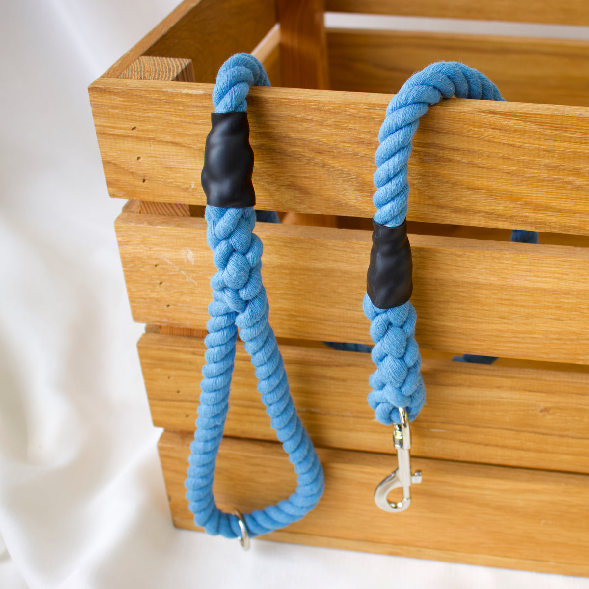 Made to Measure Sky Blue Trigger Hook Dog Lead