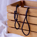 Black Figure of 8 Dog Lead