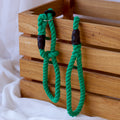 Emerald Green Figure of 8 Dog Lead