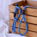 Sky Blue Figure of 8 Dog Lead