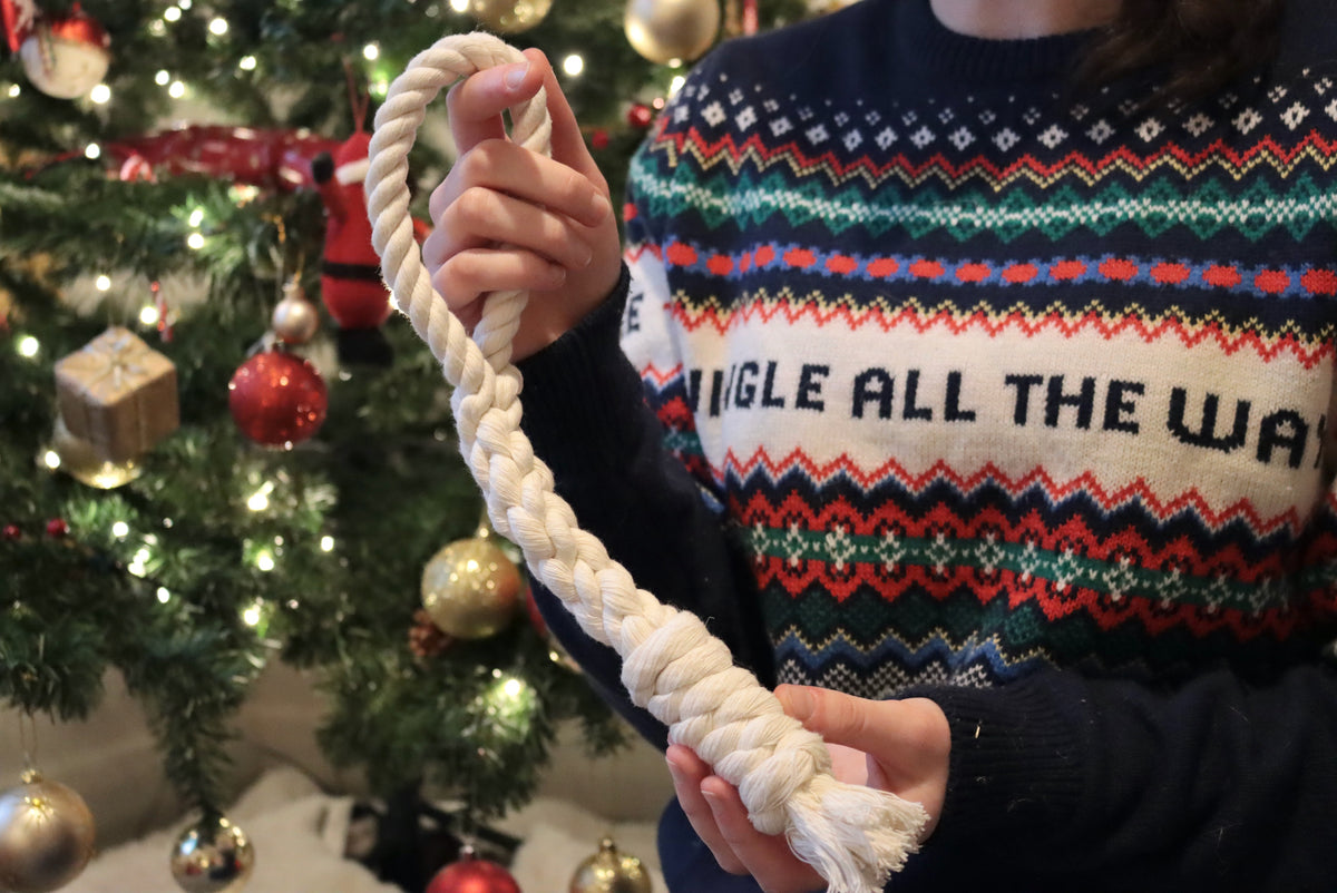 Spliced Rope Tug Toy