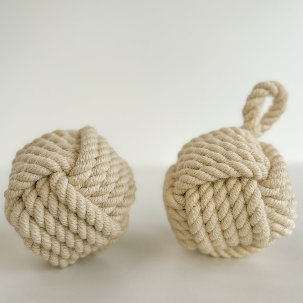 Premium Welsh Wool Rope Bookends