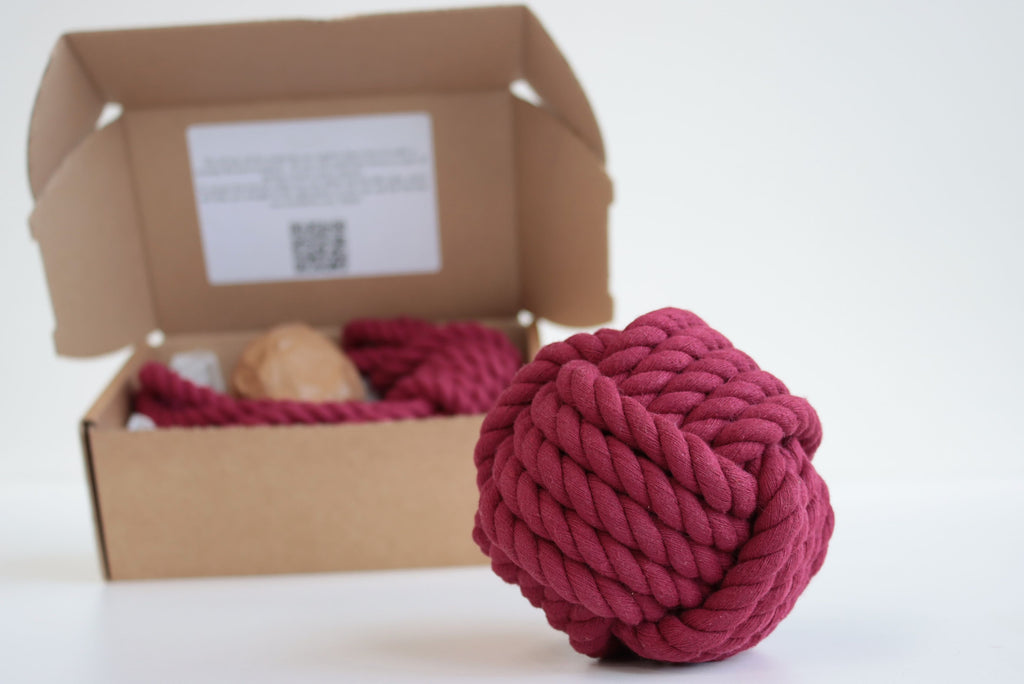 DIY Rope Knot Bookend Kit