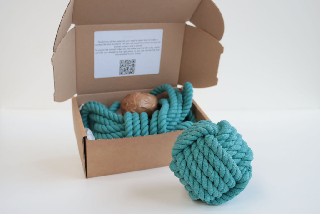 DIY Rope Knot Bookend Kit