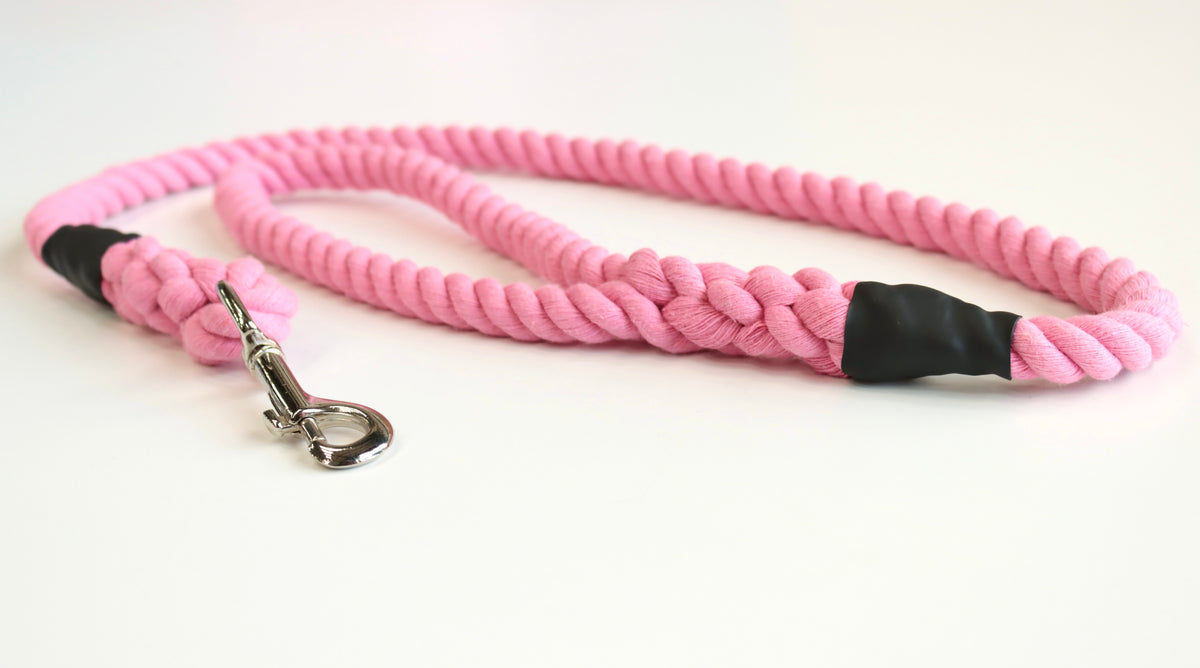 Rose Pink Dog Lead