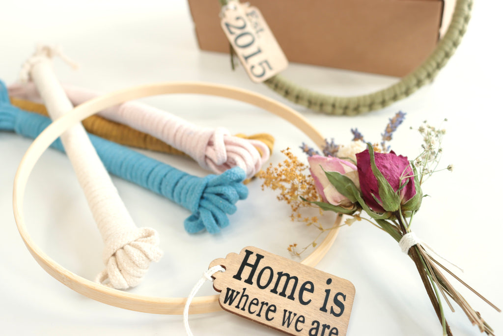 Personalised Macrame Wreath Craft Kit