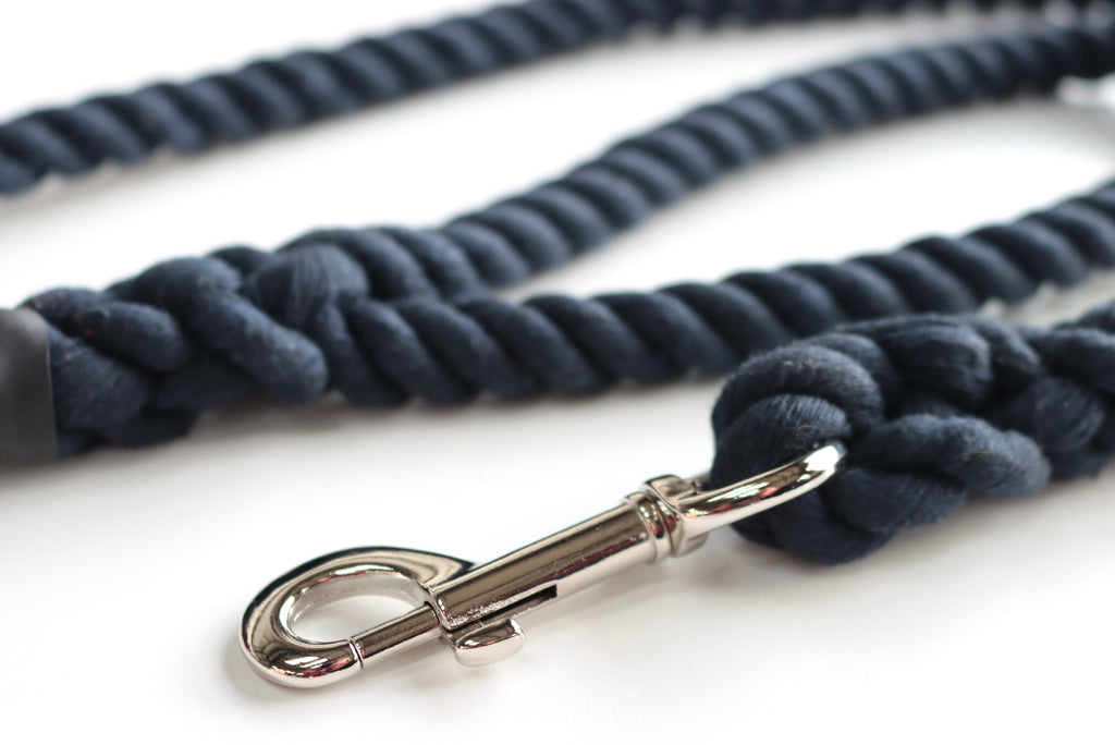 Navy Blue Dog Lead