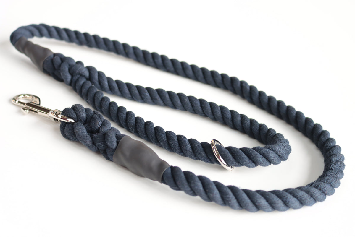 Navy Blue Dog Lead