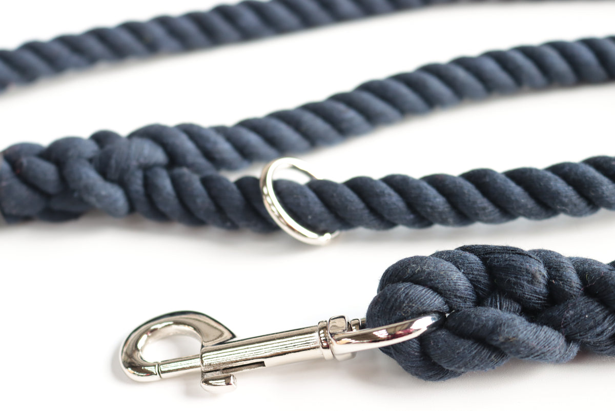Navy Blue Dog Lead
