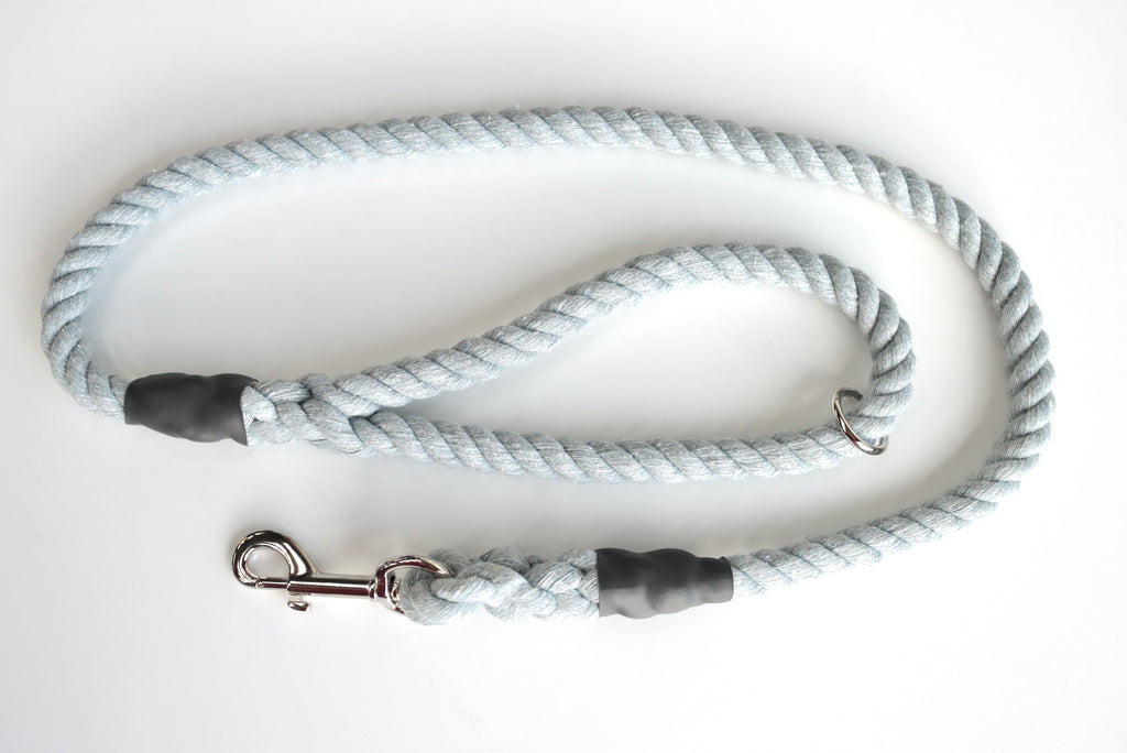 Silver Grey Dog Lead
