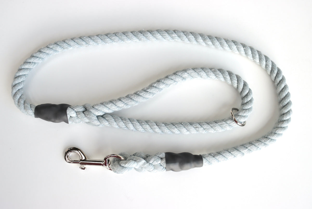 Silver Grey Dog Lead