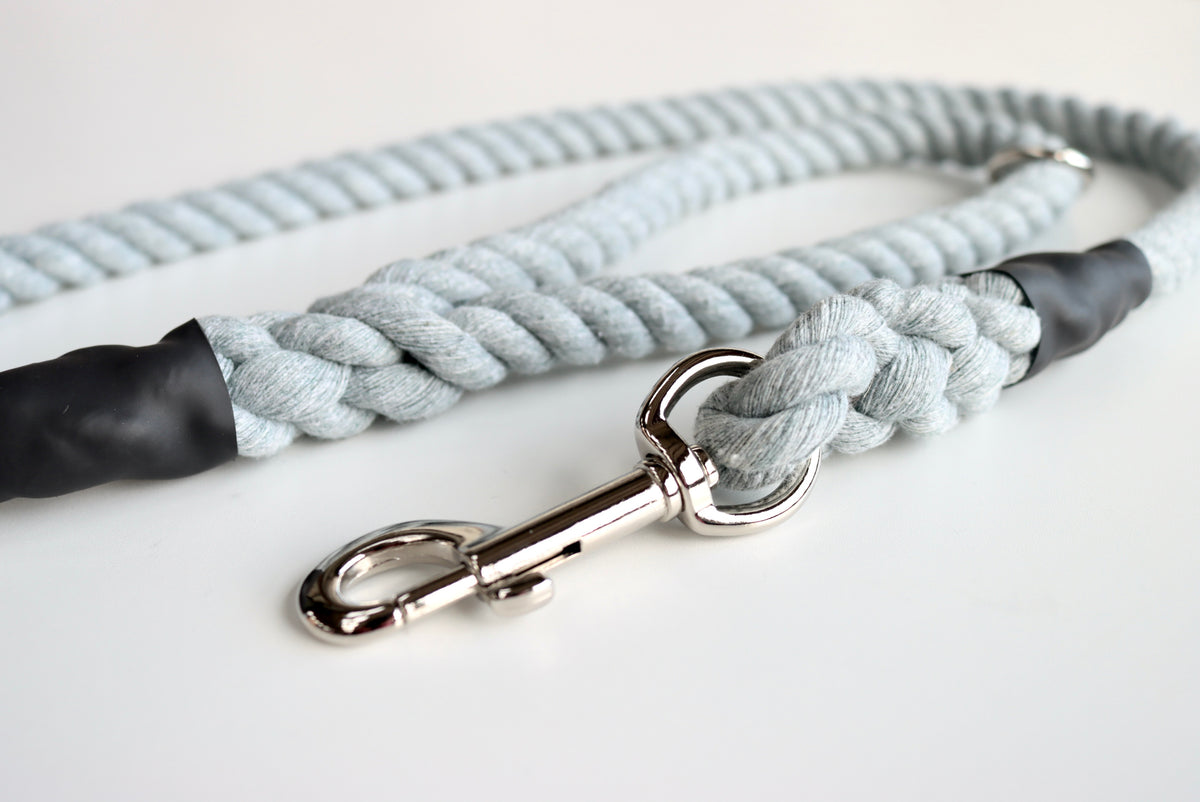 Silver Grey Dog Lead