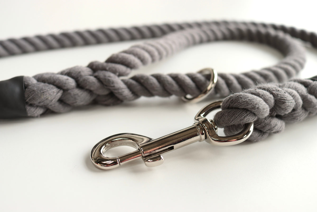 Slate Grey Dog Lead
