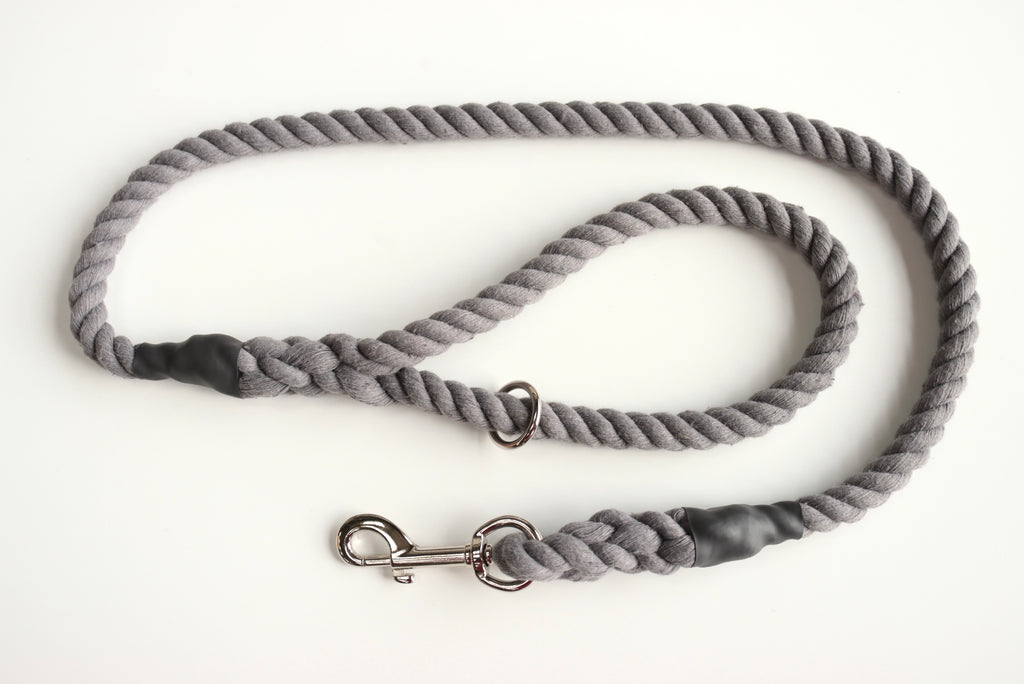 Slate Grey Dog Lead