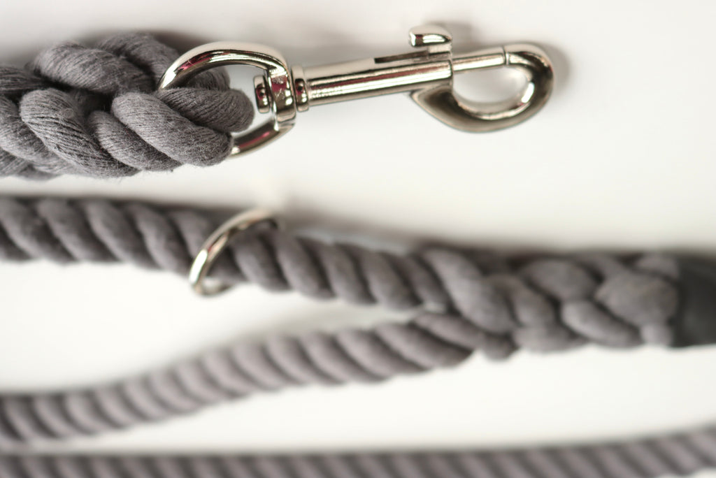 Slate Grey Dog Lead